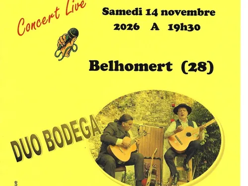 BELHOMERT-GUÉHOUVILLE - Concert : Duo Bodega