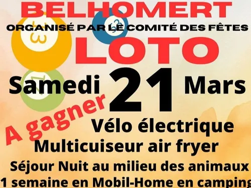 BELHOMERT-GUÉHOUVILLE - Loto du comité des fêtes