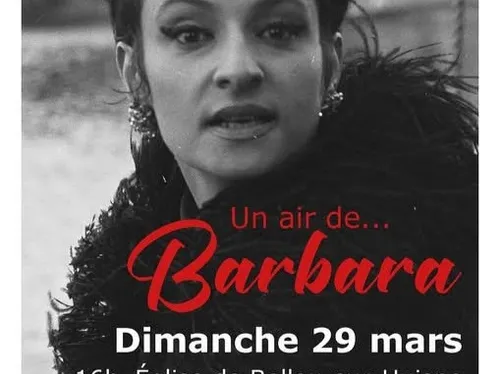 BELLOU-SUR-HUISNE (61) - Concert : Un air de Barbara