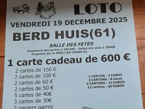 BERD'HUIS (61) - Loto du Side Cross