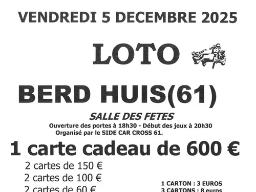 BERD'HUIS (61) - Loto du Side Cross