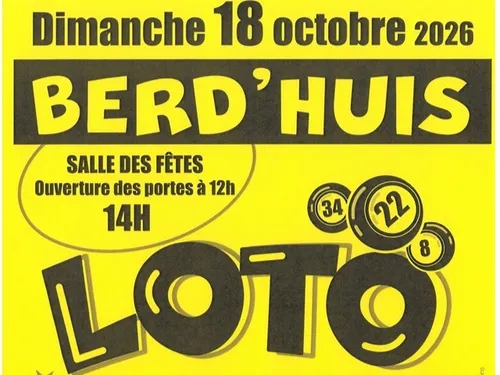 BERD'HUIS (61) - Loto du comité des fêtes