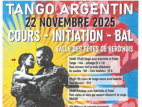 BERD'HUIS (61) - Tango argentin, cours, initiation, bal