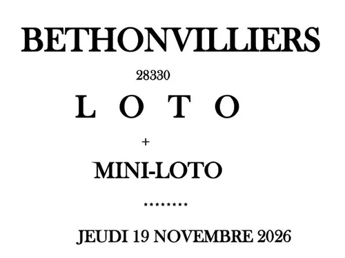 BÉTHONVILLIERS - Loto du club de l'amitié