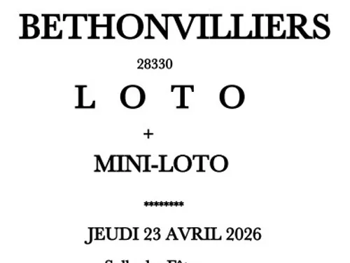 BÉTHONVILLIERS - Loto du club de l'amitié