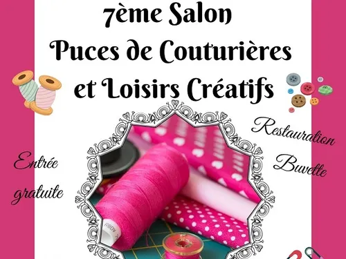 BÉVILLE-LE-COMTE - 7e salon Puces de Couturières et Loisirs Créatifs