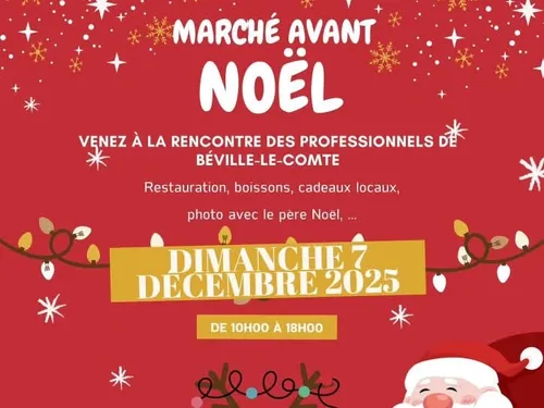 BÉVILLE-LE-COMTE - Marché avant Noël
