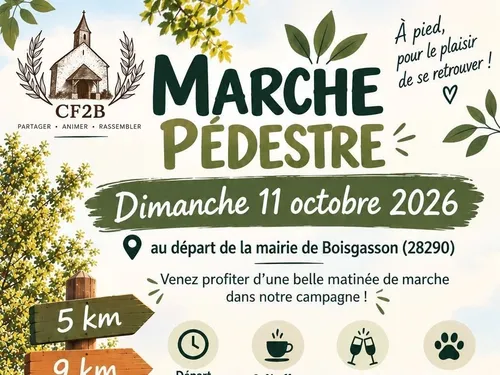 BOISGASSON - Marche pédestre du comité des fêtes