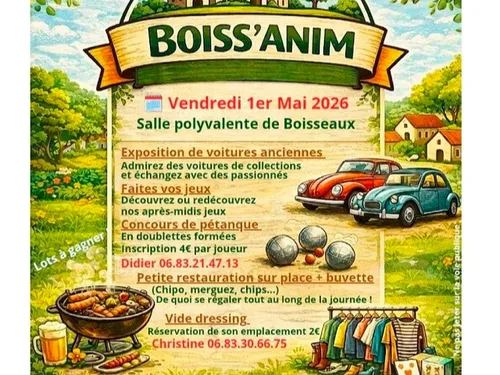 BOISSEAUX (45) - Boiss'Anim