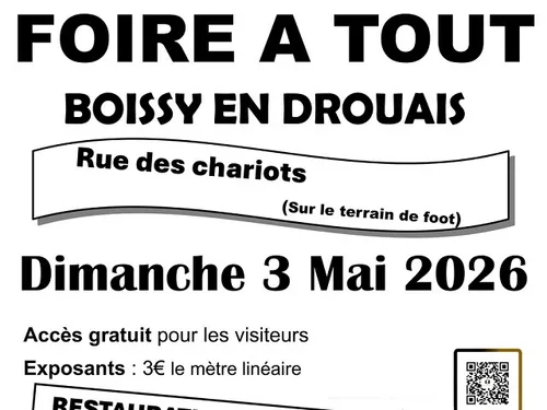 BOISSY-EN-DROUAIS - Foire à tout
