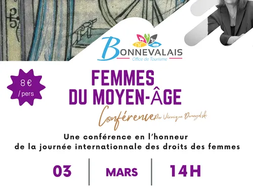 BONNEVAL - Conférence : Femmes du Moyen-Âge
