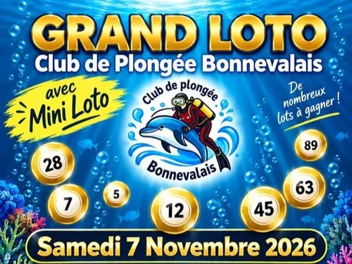 BONNEVAL - Loto du Club de Plongée Bonnevalais