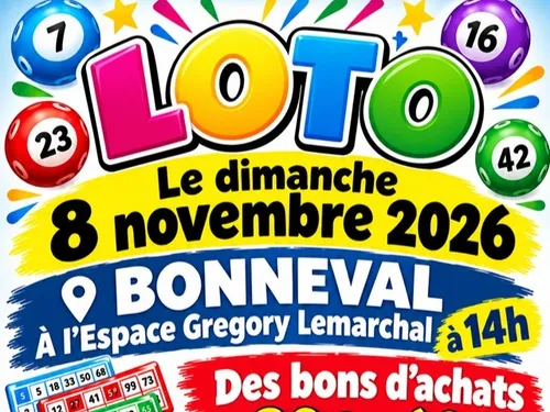 BONNEVAL - Loto du club bouliste bonnevalais
