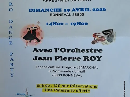 BONNEVAL - Après-midi dansant avec Jean-Pierre Roy