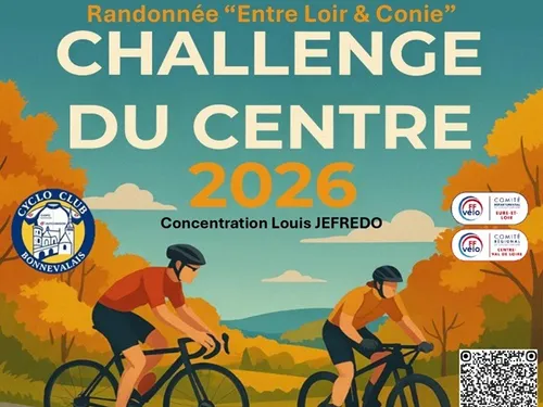 BONNEVAL - Cyclotourisme : Challenge du centre 2026
