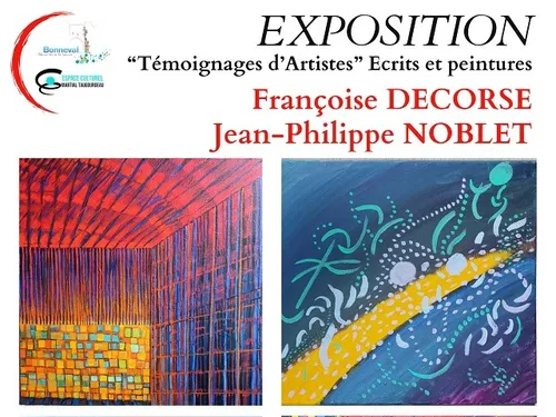 BONNEVAL - Exposition : Témoignages d'artistes, écrits et peintures