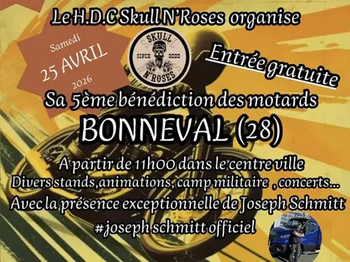 BONNEVAL - 5ème Bénédiction des motards