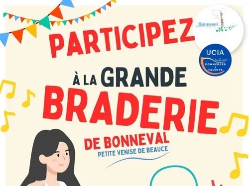 BONNEVAL - Grande braderie de l'UCIA.