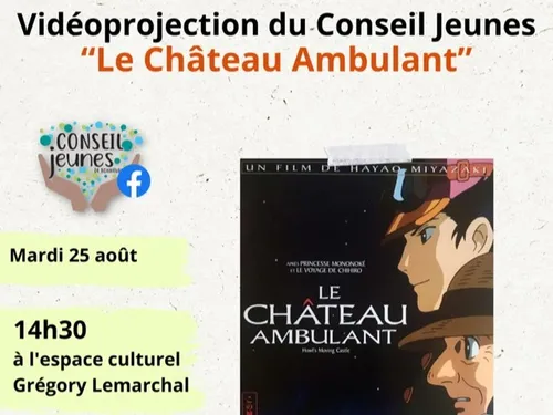 BONNEVAL - Vidéo projection : Le château ambulant