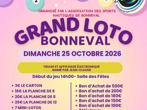 BONNEVAL - Loto de l'ASNB