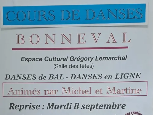 BONNEVAL - Cours de danses
