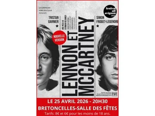 BRETONCELLES (61) - Spectacle : Lennon et McCartney