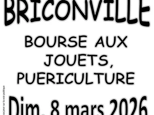 BRICONVILLE – Bourse aux jouets et puériculture