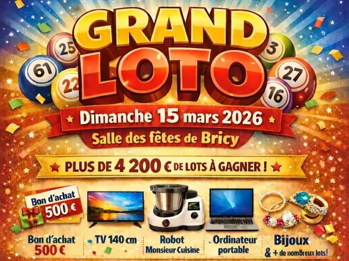 BRICY (45) - Loto du comité des fêtes