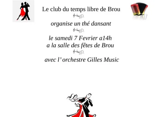 BROU - Thé dansant avec Gilles Music