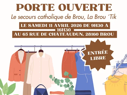 BROU - Portes ouvertes de la Brou'Tik solidaire
