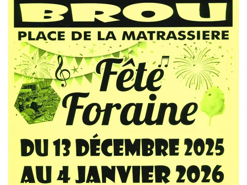 BROU - Fête foraine