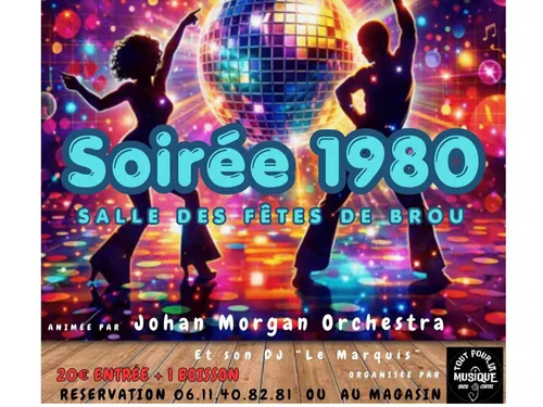 BROU - Soirée année 1980