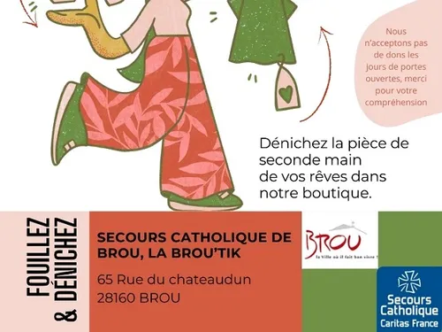 BROU - Portes ouvertes de la Brou'Tik solidaire