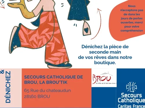 BROU - Portes ouvertes de la Brou'Tik solidaire