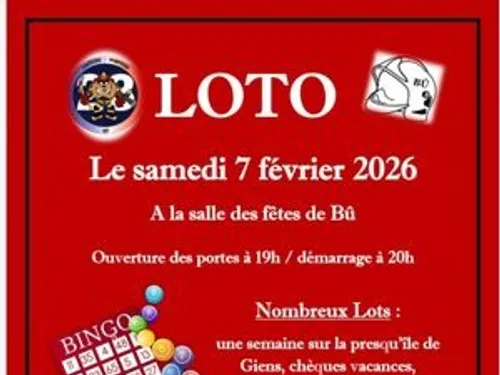 BÛ - Loto de l'amicale des sapeurs-pompiers