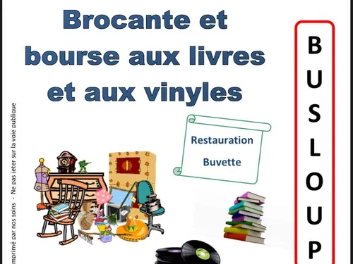 BUSLOUP (41) - Brocante de Busloup et son patrimoine