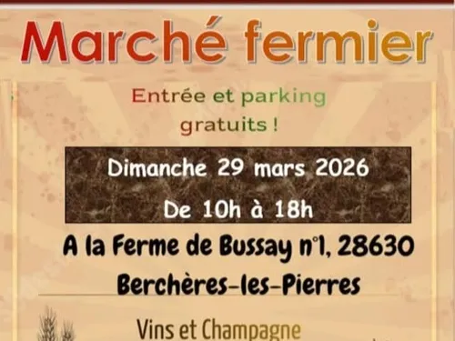 BERCHÈRES-LES-PIERRES - Marché fermier