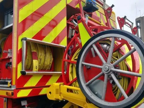 LUCE - Les pompiers sont intervenus pour un incendie