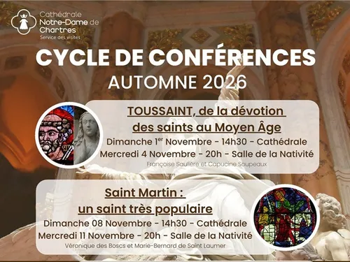 CHARTRES - Conférence : Toussaint, de la dévotion des saints au...