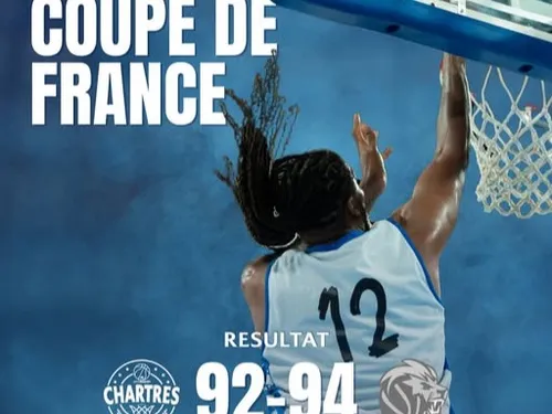 BASKET – Coupe de France : Chartres tient tête à Evreux