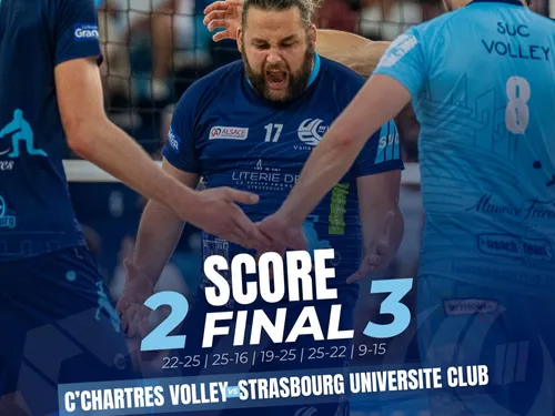 Volley (Nationale 2) : Cruelle désillusion pour Chartres, l'élite...