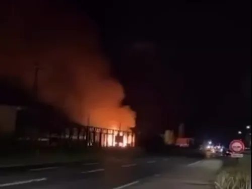 LOIRET – Incendie dans un stockage de palettes à Cercottes