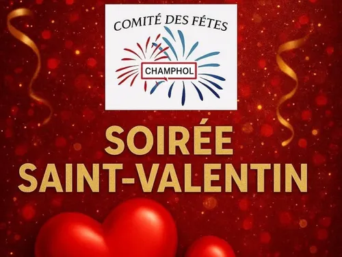 CHAMPHOL - Soirée Saint Valentin du comité des fêtes