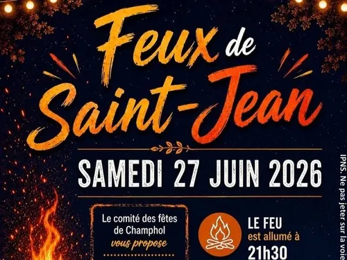 CHAMPHOL - Feu de la Saint-Jean