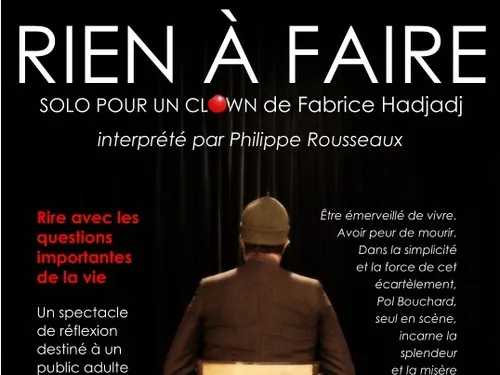 CHAMPHOL - Spectacle : Rien à faire