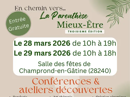 CHAMPROND-EN-GÂTINE - Salon du Bien-être