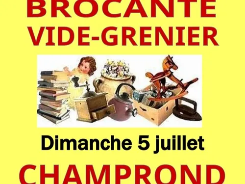 CHAMPROND-EN-PERCHET - Brocante, Vide-greniers