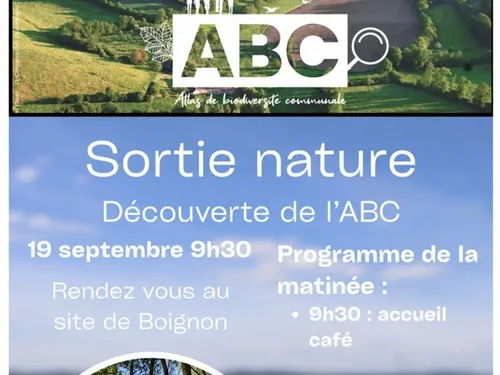 CHARBONNIÈRES - Sortie nature : découverte de l'ABC