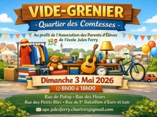 CHARTRES - Vide-greniers Quartier des Comtesses