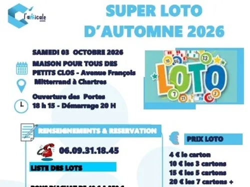 CHARTRES - Loto de l'AEMCCM